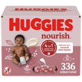 thumbnail image 3 of Huggies Nourish Scented Baby Wipes, 6 Pack, 336 Total Ct (Select for More Options), 3 of 10