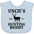 thumbnail image 3 of Inktastic Uncle Deer Hunting Buddy Boys Baby Bib, 3 of 4