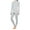 Grey, variant on Womens Long Sleeve Thermal Base Layer Set