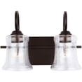 thumbnail image 5 of Capital Lighting 139521-501 Cameron 2 Light 14" Wide Bathroom Vanity Light - Black, 5 of 5