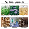thumbnail image 5 of Digital Carbon Dioxide Controller CO2 Monitor NDIR Sensing Probe 0-5000ppm Concentration Tester for Greenhouse Plant(EU), 5 of 5