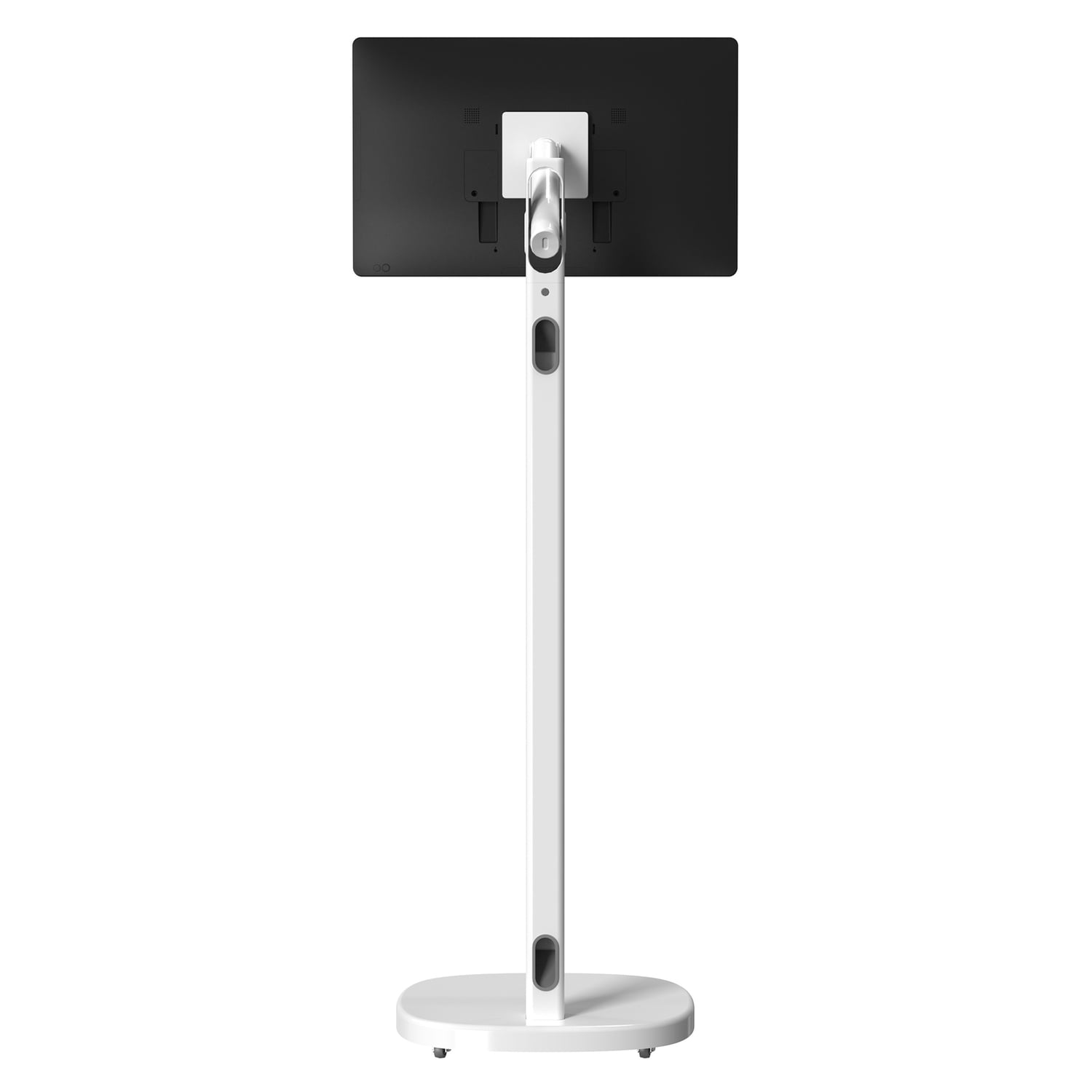 CTA Digital Mobile Rolling Spring-Adjustable Floor Stand for Displays up to 22 Lbs.