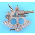 thumbnail image 1 of Antique Patina Solid Brass 6" Sextant by Nauticalmart, 1 of 3