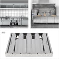 thumbnail image 2 of 430 Stainless Steel Hood Filters 20W x 20H Inch, 4 Grooves  Hood Filters, Range Hood Filter for Grease Rated  Kitchen Exhaust Hoods, Pack of 6, 2 of 18