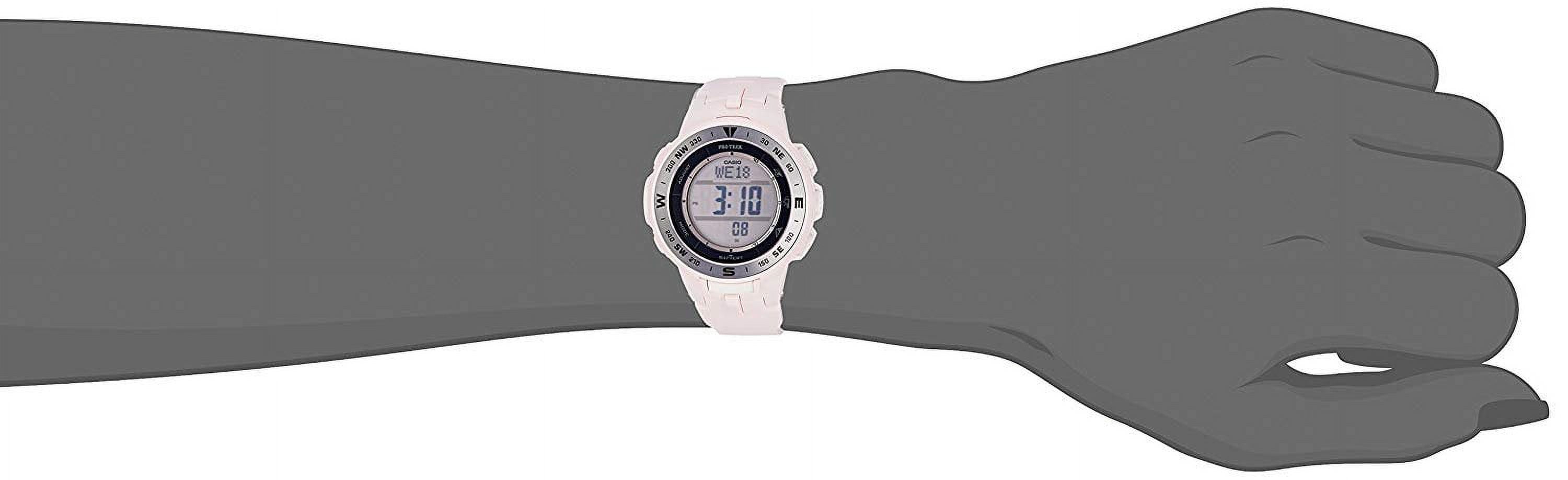 Casio Men's Solar Powered Triple Sensor Black Pro Trek Watch Casio Men's Solar Powered Triple Sensor Black Pro Trek Watch