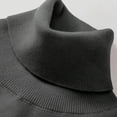 thumbnail image 2 of Men Turtleneck Sweater Autumn Winter Merino pure wool WarmKnitted, 2 of 5