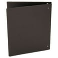 thumbnail image 7 of Deluxe Non-View D-Ring Binder With Label Holder, 3 Rings, 1" Capacity, 11 X 8.5, Black | Bundle of 10 Each, 7 of 7