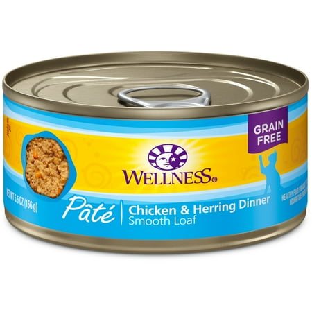 UPC: 0076344089483 | Wellness Complete Health Grain Free Canned Cat Food Chicken & Herring Dinner Pate 5.5-Ounce Can (Pack of 24)