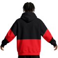 thumbnail image 4 of Men's Hoodie Drawstring Hooded Long Sleeve Color Block with Kangaroo Pocket Soft Touch Pullover Basic Top for Fall Winter Everyday Wear and Weekend Outings Black 3XL, 4 of 6