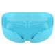thumbnail image 3 of Traje de baño para hombre, bolsa de contorno metálico, Bikini, ropa interior, traje de baño brillante, calzoncillos con cordón, cintura elástica, calzoncillos de culturismo, 3 of 5