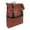 Brown, variant on McKlein U Series, ELEMENT , Pebble Grain Calfskin Leather 17" Leather, Two-Tone, Flap-Over, Laptop & Tablet Backpack, Brown (18470)