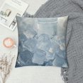 thumbnail image 2 of Sheronv Water Ice Cubes Decorative Throw Pillow Cover for Home Couch 1PC Zipper Closure Cushion Pillowcase 20x20in, 2 of 5
