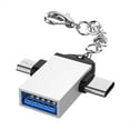 thumbnail image 2 of NARABB 2 In 1 USB 3.0 USB Type C OTG Type C Converter USB Adapter Smart Phones, 2 of 2