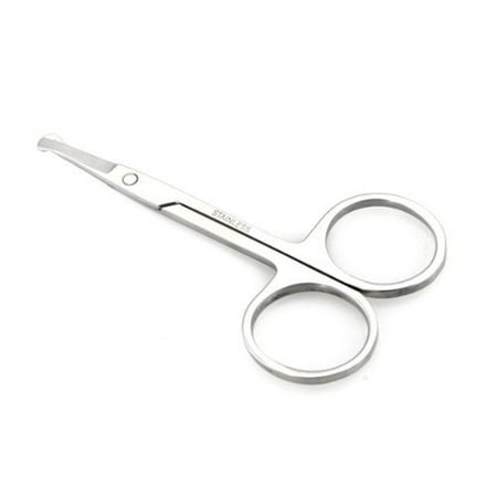Stainless Steel Straight Nose Ear Hair Scissors Trimmer Safety