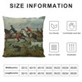 thumbnail image 6 of JEUXUS  Throw Pillow Cover Hunt Hunter Home Decor Pillowcase Lumbar Pillow Case Cushion Cover for Sofa Couch Bed 18x18in, 6 of 6