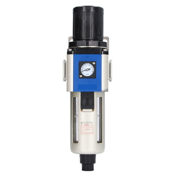 Compressed Air Filter Regulator, Embedded Gauge 3 Drainage Types Air