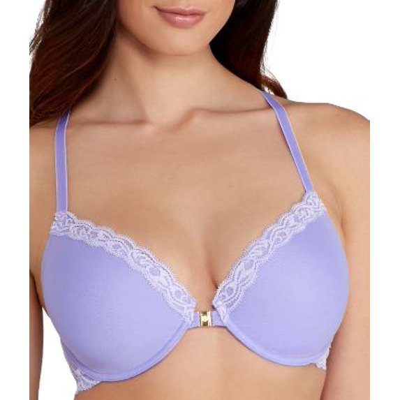 Natori Womens Feathers Front-Close T-Back Bra Style-735023
