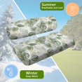 thumbnail image 5 of HUIACONG Monstera Leaf Pattern Thickened Golf Cart Seat Covers 2 Pack for Outdoor Interior, Golf Cart Accessories Decor Universal, 5 of 7