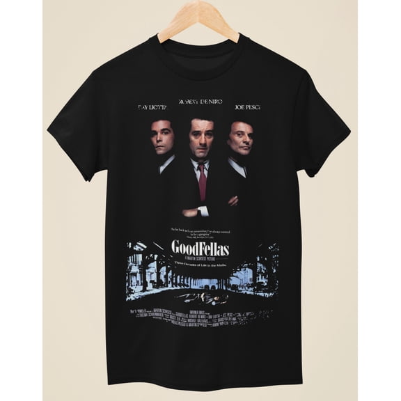 Goodfellas - Movie Poster Inspired Unisex Black T-Shirt