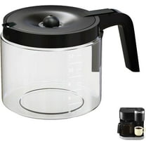 12 Cups Coffee Carafe ONLY Compatible for KEURIG K-DUO 12 Cups Coffee Machine 5100 Model (NOT Fit K-Duo Essentials 5000 & 5500 Model)