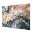 thumbnail image 2 of Designart "Pink Geode Exploration III" Abstract Marble Metal Wall Art Prints, 2 of 5