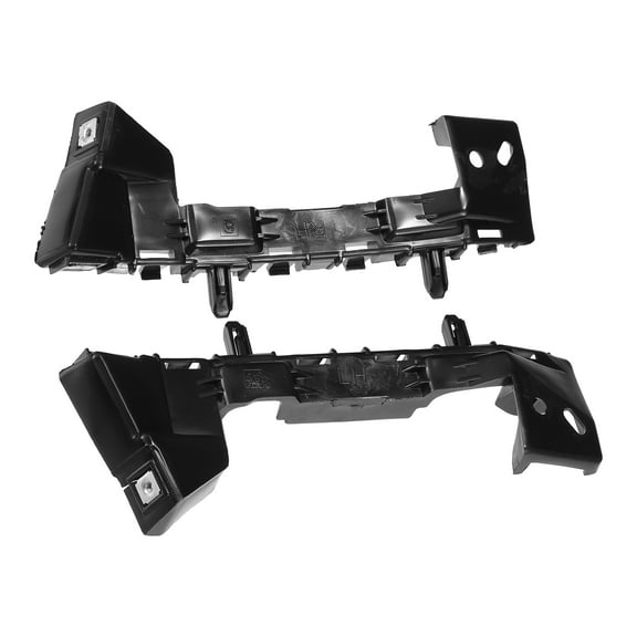 Unique Bargains 1 Pair Left Right Side Front Bumper Bracket No.84229330/84229332 for Chevrolet Cruze 2016-2019 Black