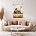 thumbnail image 2 of ZHONGYUTONG Farmhouse Barn Canvas Wall Art Rustic Windmill Picture Print Vintage Country Painting for Bedroom Decor Framed (12.00" x 18.00"), 2 of 4