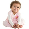 thumbnail image 2 of HALO Early Walker SleepSack Wearable Blanket, 100% Poly Knit, Pink Flower, Large, 2 of 5