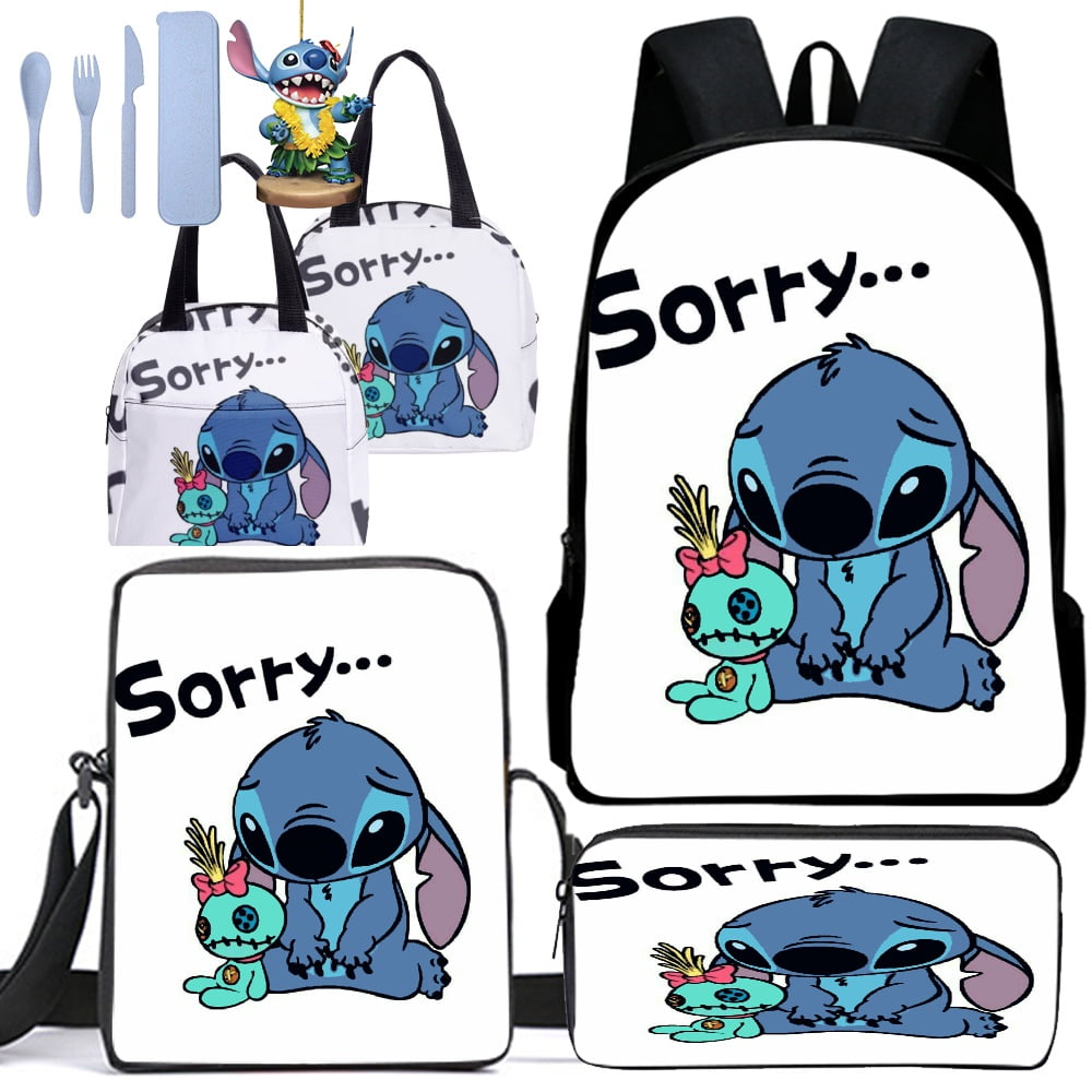 Personalized Embroidered 16 Inch Disney Stitch Backpack – Kishkesh