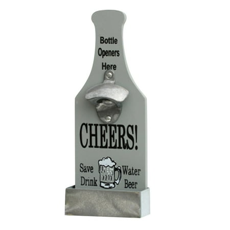 

2023 Summer Savings Clearance! WJSXC Home and Kitchen Gadgets Bottle Opener Wall Mounted - Rustic Vintage Beer Opener for Beer Lovers Gray