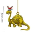 thumbnail image 3 of Decoraciones Del Árbol de Navidad Colgante Del Dinosaurio, Colgante Del Coche, Árbol de Navidad Decoración Del Hogar Luzes Del Árbol de Navidad, 3 of 3