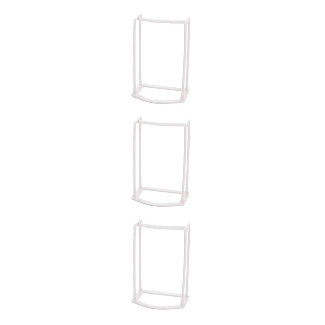 Perchero Inteprter Almacenamiento Plástico Blanco 24,5 * 12,5 * 16,7 cm