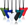 thumbnail image 1 of Collares masticables MaberryTech Direct, paquete de 6, silicona sensorial, 1 of 7