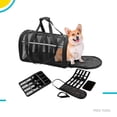thumbnail image 4 of Bolsa Transportadora Mochila Jaula Mascota Mediana Viaje Poli Pets PP-TPMRBK-M, 4 of 9