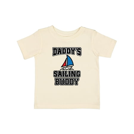 

Inktastic Daddy Sailing Buddy Sailboat Gift Baby Boy or Baby Girl T-Shirt