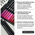 thumbnail image 3 of Hippie Crafter 72 Colored Pencils for Artists Professional Coloring Pencil Colors for Adults Art, 3 of 9