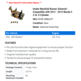 thumbnail image 2 of Intake Manifold Runner Solenoid - Compatible with 2012 - 2015 Mazda 5 2.5L 4-Cylinder 2013 2014, 2 of 2