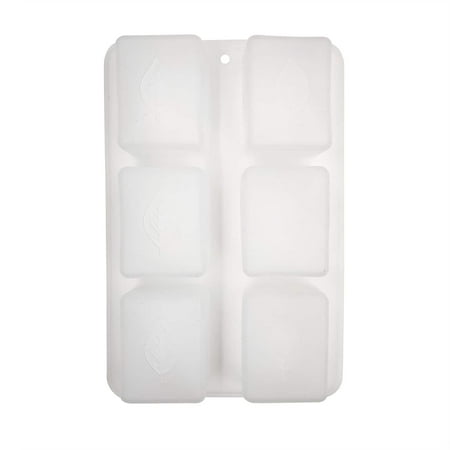 UPC: 0195158703597 | Leaf Pattern Silicone Square Soap Mold by Make Market®
