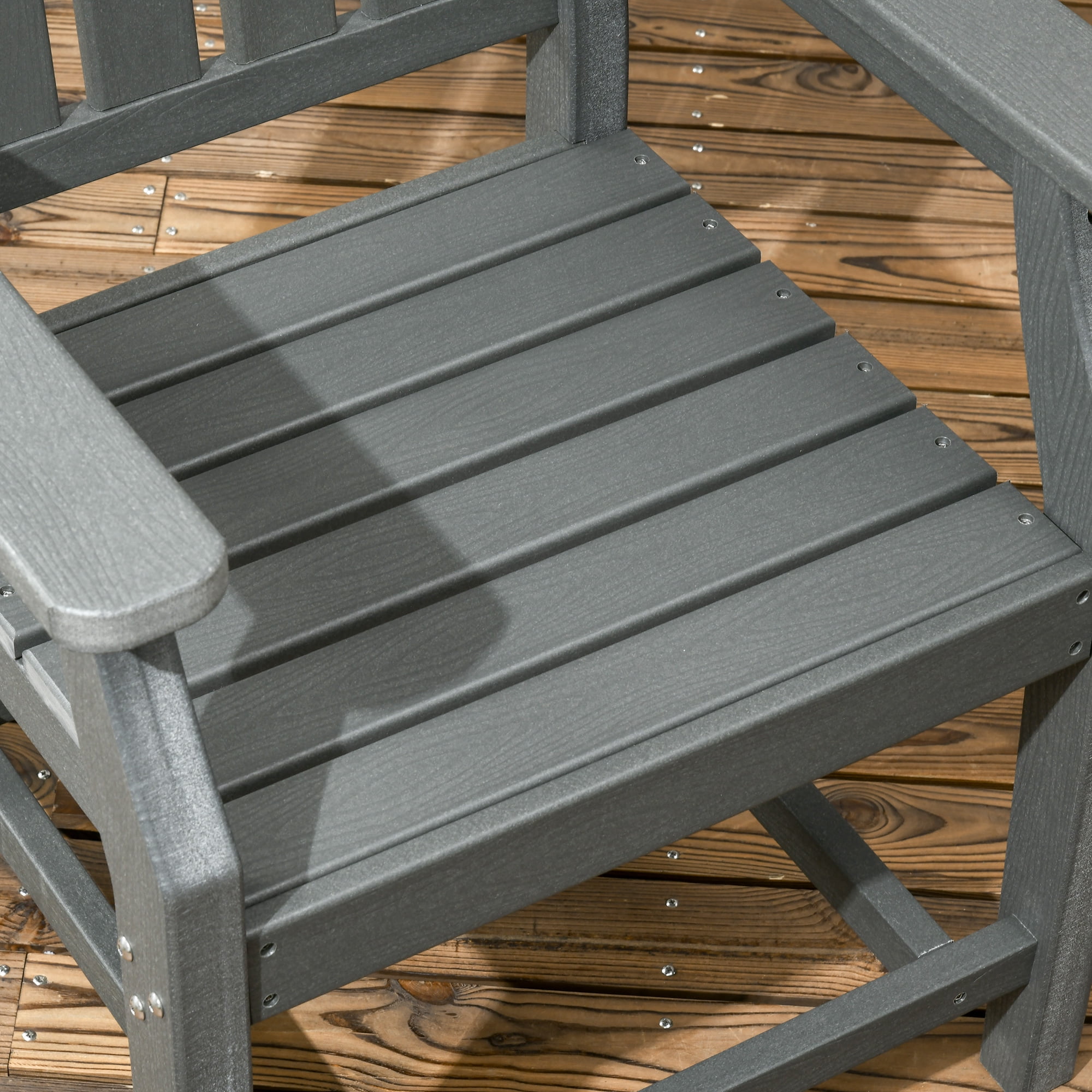 Outsunny Outdoor Dining Set, Patio Table and Chairs Set of 6, Conversation Furniture with Armrests, Loveseat Bench, Umbrella Hole, Cushions