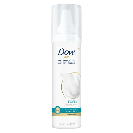 Dove Ultracare Conditioner Foam for Fine, Dry Hair Weightless Moisture 7