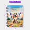 thumbnail image 5 of Welcome Spring Fairy Great Dane in Flower Meadow Spiral Bound Journal Danes Dog Lover Gifts 5x7in Spiral Notebook - 13002, 5 of 5