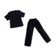 thumbnail image 5 of 1/12 pantalones de muñecas y ropa superior vestida de cosplay mini pierna ancha pantalón largo para figuras de acción masculina de 6 pulgadas con camisa, 5 of 9