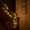 thumbnail image 5 of Valentine's Day decoration,Twinkling Tree Fairy Light Olive Vine,2m 20LED Fairy Lights Prelit - Battery Operated, Pre-lit Lighted Artificial Olive Garland, 5 of 10