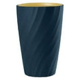 thumbnail image 2 of Paquete de 2 vasos de baño irrompibles, suaves y duraderos, vaso para cepillo de dientes (azul claro y azul oscuro) Zefei Wu 9024735041313, 2 of 4