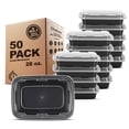 thumbnail image 1 of Recipientes de almacenamiento de alimentos Freshware Meal Prep, 1 compartimento, 1 of 9