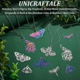 thumbnail image 2 of 40pcs 2 Colors 5 Styles Ion Plating Stainless Steel Rainbow Filigree Big Pendants Butterfly Peacock Dragonfly, 2 of 8