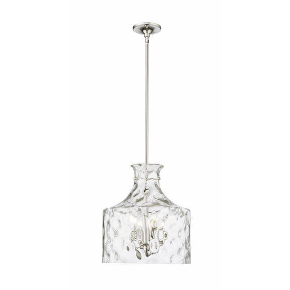 22604-PN Millennium Lighting Santorini - 4 Light Pendant-16.5 Inch Tall and 15 Inch Wide-Polished Nickel Finish