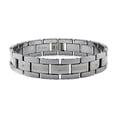 thumbnail image 1 of EWC B11014D Tungsten Carbide Diamond Mens Link Bracelet, 1 of 1