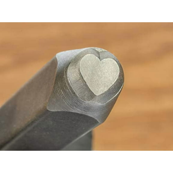 SE 6 mm Metal Punch with Heart Design - DMS-017HF