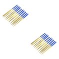 thumbnail image 1 of Eigraketly 10 paquetes/lote de limas de recubiertas de titanio anticorrosivo para artesano profesional, herramientas manuales de pulido, juego de oro3*140juegos de diez 2Conjunto, 1 of 6